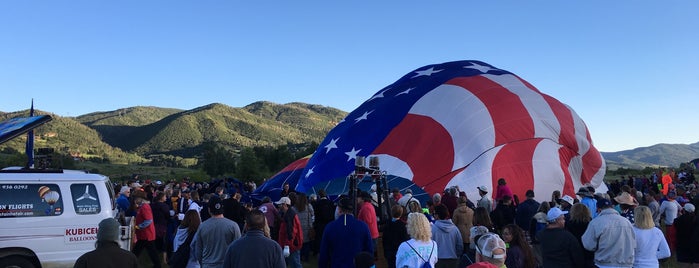 Steamboat Springs Hot Air Balloon Rodeo is one of Lugares favoritos de Katherine.