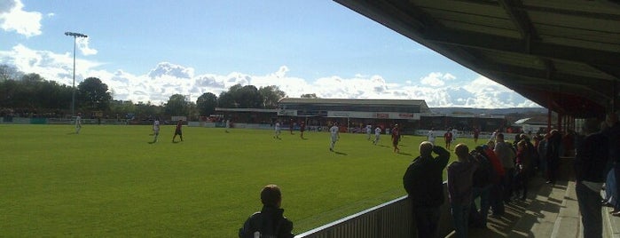 Eastbourne Borough Football Club is one of Stadia I have been in.