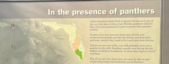Collier Seminole State Park is one of Naples.