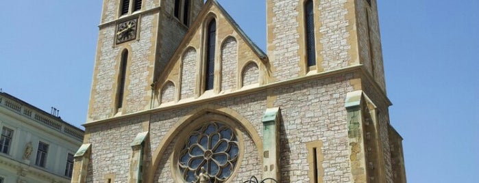 Katedrala Srca Isusova is one of Lieux qui ont plu à Carl.