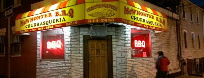 McWhorter Barbeque is one of NJ.