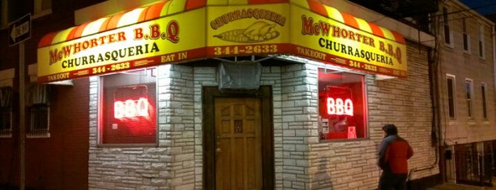 McWhorter Barbeque is one of Michelle's Saved Places.