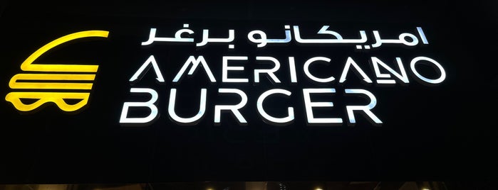 Americano Burger is one of Jeddah.