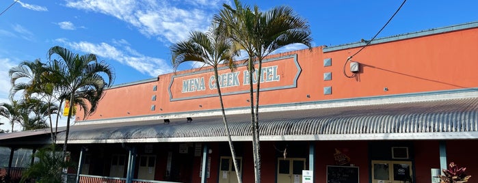 Mena Creek Hotel is one of Great food.