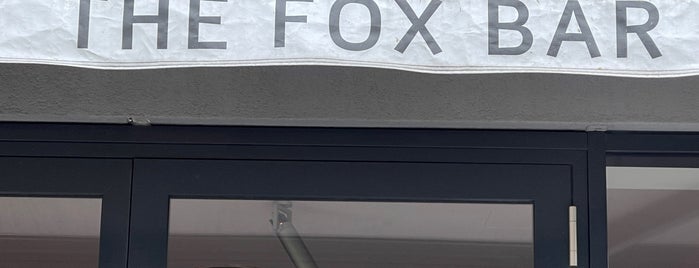 The Fox Bar is one of Restaurants.