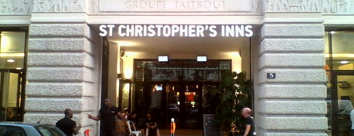 St Christopher's Inn Gare du Nord is one of Lieux qui ont plu à khairul.