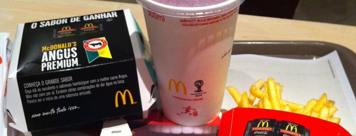 McDonald's is one of Pra matar a fome.