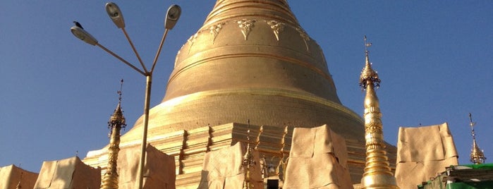 Shwedagon Pagoda is one of Want to go.