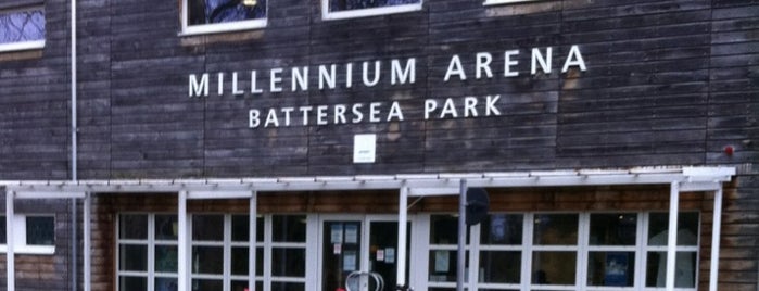 Battersea Park Millennium Arena is one of Lieux sauvegardés par Nur.
