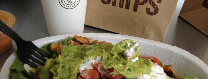 Chipotle Mexican Grill is one of Tempat yang Disukai Scott.