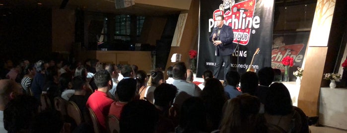 Punchline comedy club is one of Hong Kong for Zul.