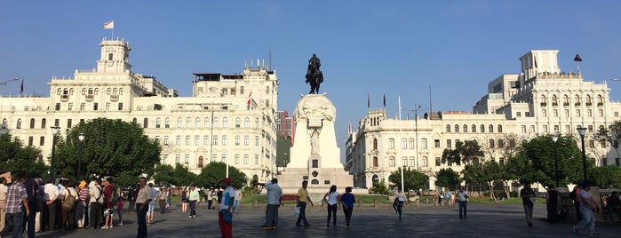 Plaza San Martín is one of Lima.
