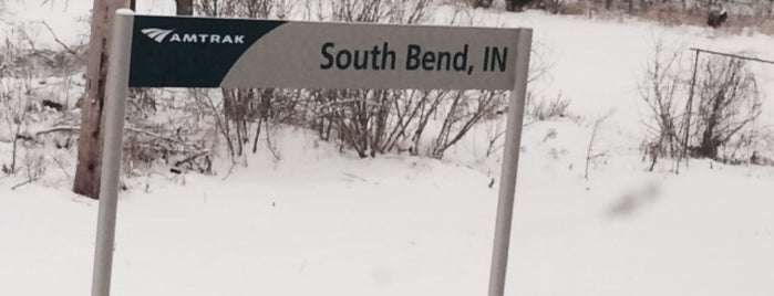 Amtrak - South Bend Station (SOB) is one of Rs NYP to CHI.