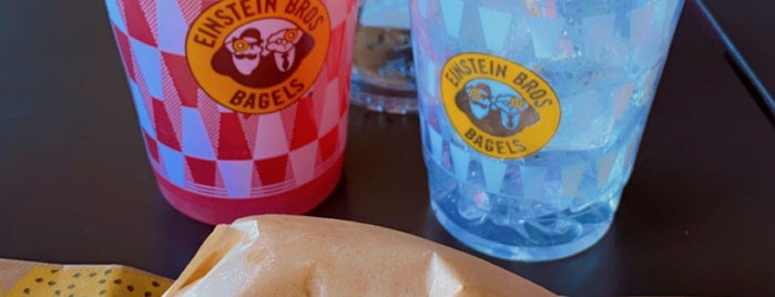 Einstein Bros Bagels is one of The 13 Best Places for Espresso in Irvine.