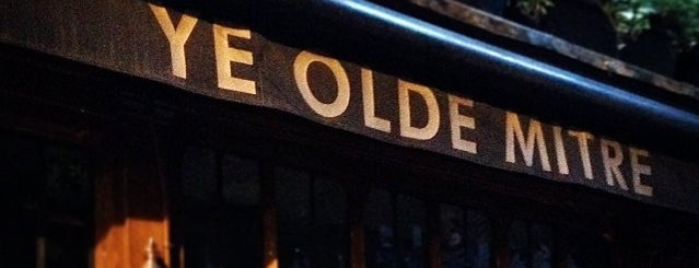 Ye Olde Mitre is one of London.