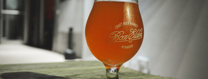 Boxelder Craft Beer Market is one of South Florida.