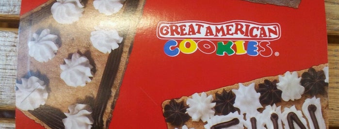 Great American Cookies is one of Tempat yang Disukai Brian C.