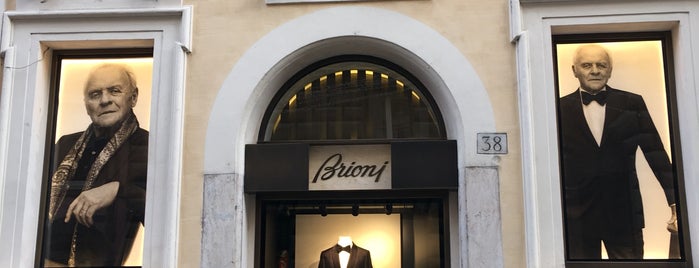 Brioni is one of Shopping.