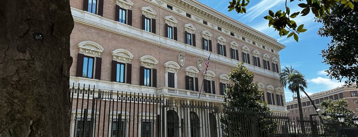 U.S. Embassy is one of Italy.