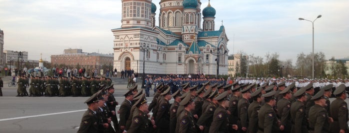 Соборная площадь is one of Омск.