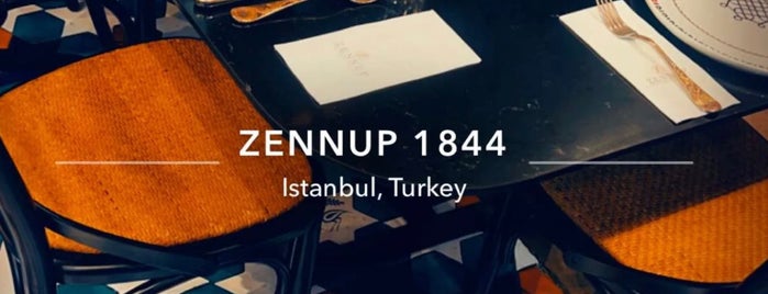 Zennup 1844 is one of Restaurant TR.