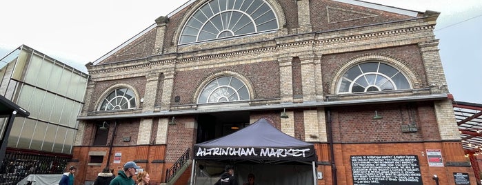 Altrincham Market & Market House is one of UK.