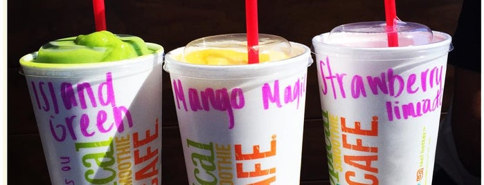 Tropical Smoothie Cafe is one of The 11 Best Places for Smoothies in Winston-Salem.