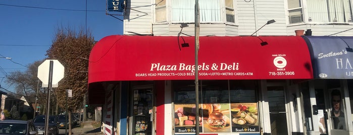 Plaza Bagels & Deli is one of SINY.