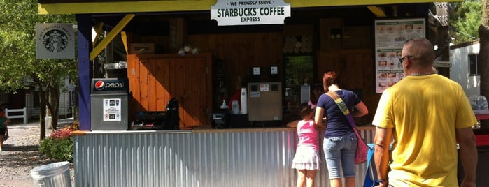 Starbucks Express Stand is one of Lugares favoritos de Eric.