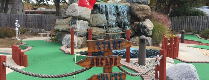 Castle Cove Mini Golf & Arcade is one of New Jersey Adventure.
