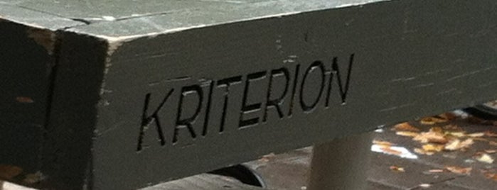 Kriterion is one of Amstelotodo.