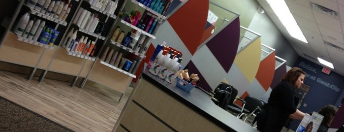 Great Clips is one of Frequent Places.
