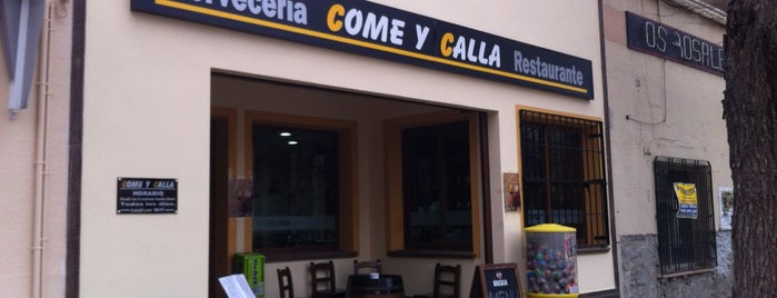 Come y Calla is one of Nos vamos de vinos y pucheros por Tomelloso 2013.