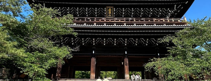Chion-in Temple is one of 京都.