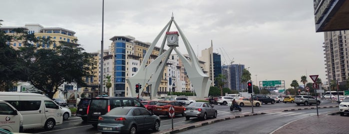 Clock Tower Plaza is one of #DUBAI.