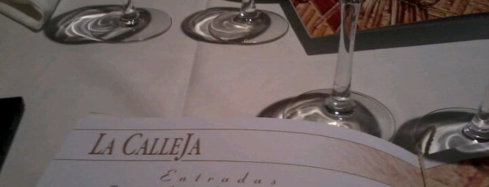 La Calleja is one of Bib Gourmand Madrid.