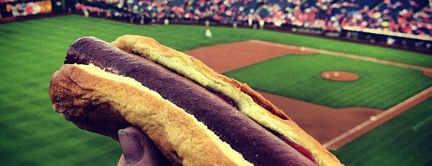 Citizens Bank Park is one of Hot Dogs - Better Than A Steak At The Ritz.