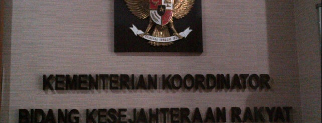 Kementrian Koordinator Bidang Kesejahteraan Rakyat R I is one of Jakarta.