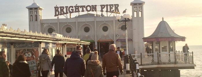 Brighton Palace Pier is one of Brighton.