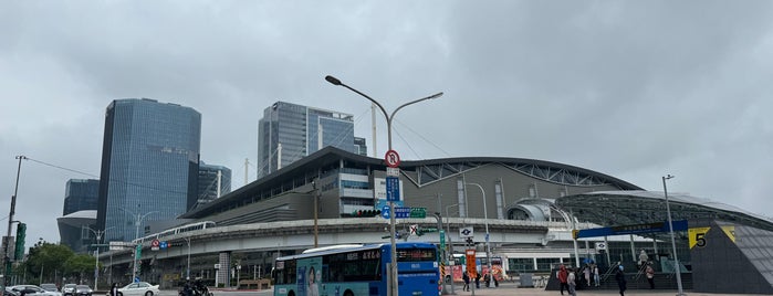 MRT Taipei Nangang Exhibition Center Station is one of Taipei.