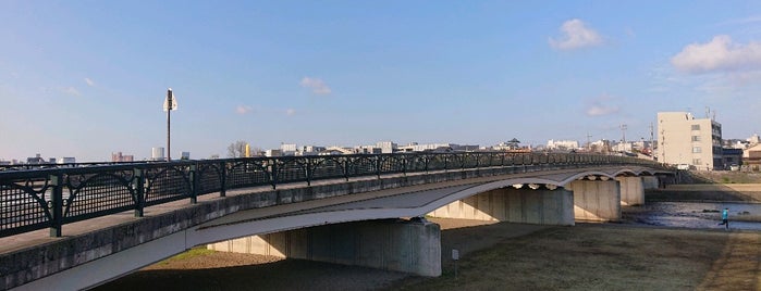 上菊橋 is one of 犀川[おとこ川](Sai River).