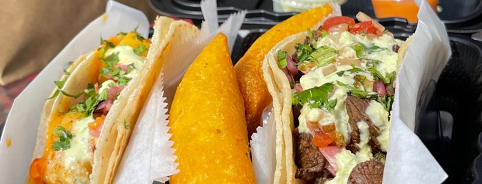 East Coast Street Tacos is one of Latino Heeeat.