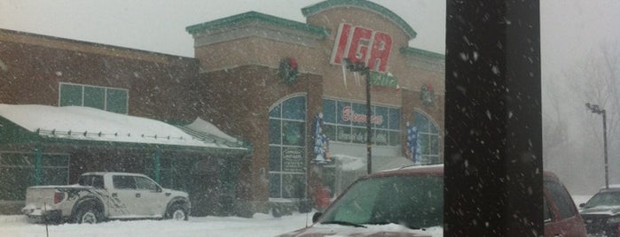 IGA is one of Adieu Montreal, bonjour rive-sud.