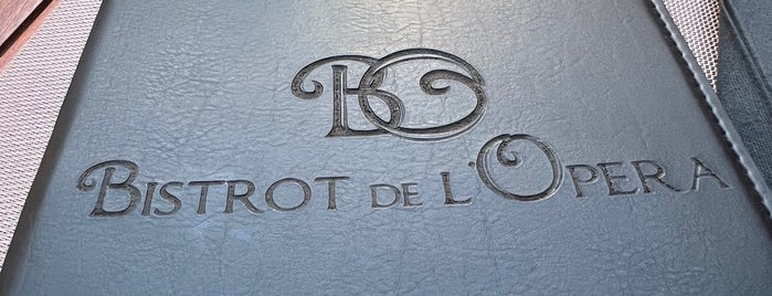 Le Bistrot d'Opéra is one of Restaurants, cafés, bars, pubs.