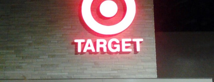 Target is one of Lieux qui ont plu à Jared.