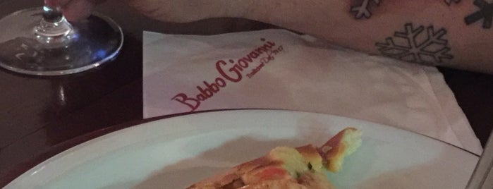 Babbo Giovanni is one of Favorite Food.