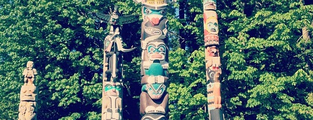 Totem Poles in Stanley Park is one of Beautiful British Columbia.
