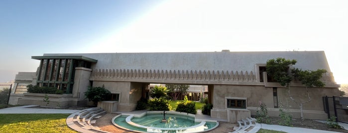 Hollyhock House is one of LA.