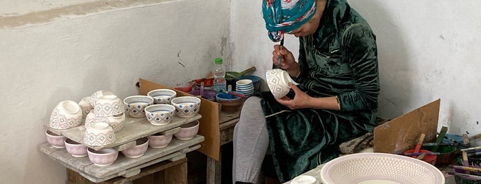 Tamegroute Pottery Cooperative is one of Marocco.