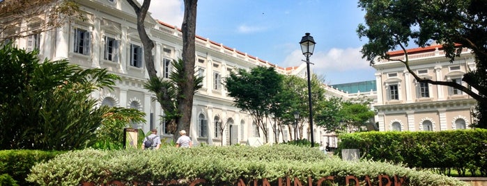 Fort Canning Park is one of Singapore again.